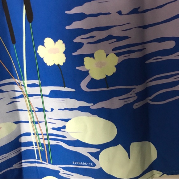 Blue Swan Lily Dress by BERNADETTE size 36 - Picture 10 of 13